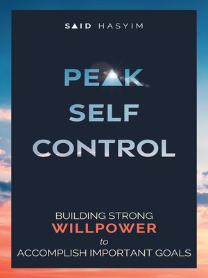 cover image of Peak Self-Control